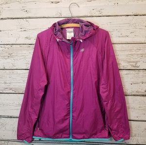 New Balance Purple Wind Jacket Size Large
